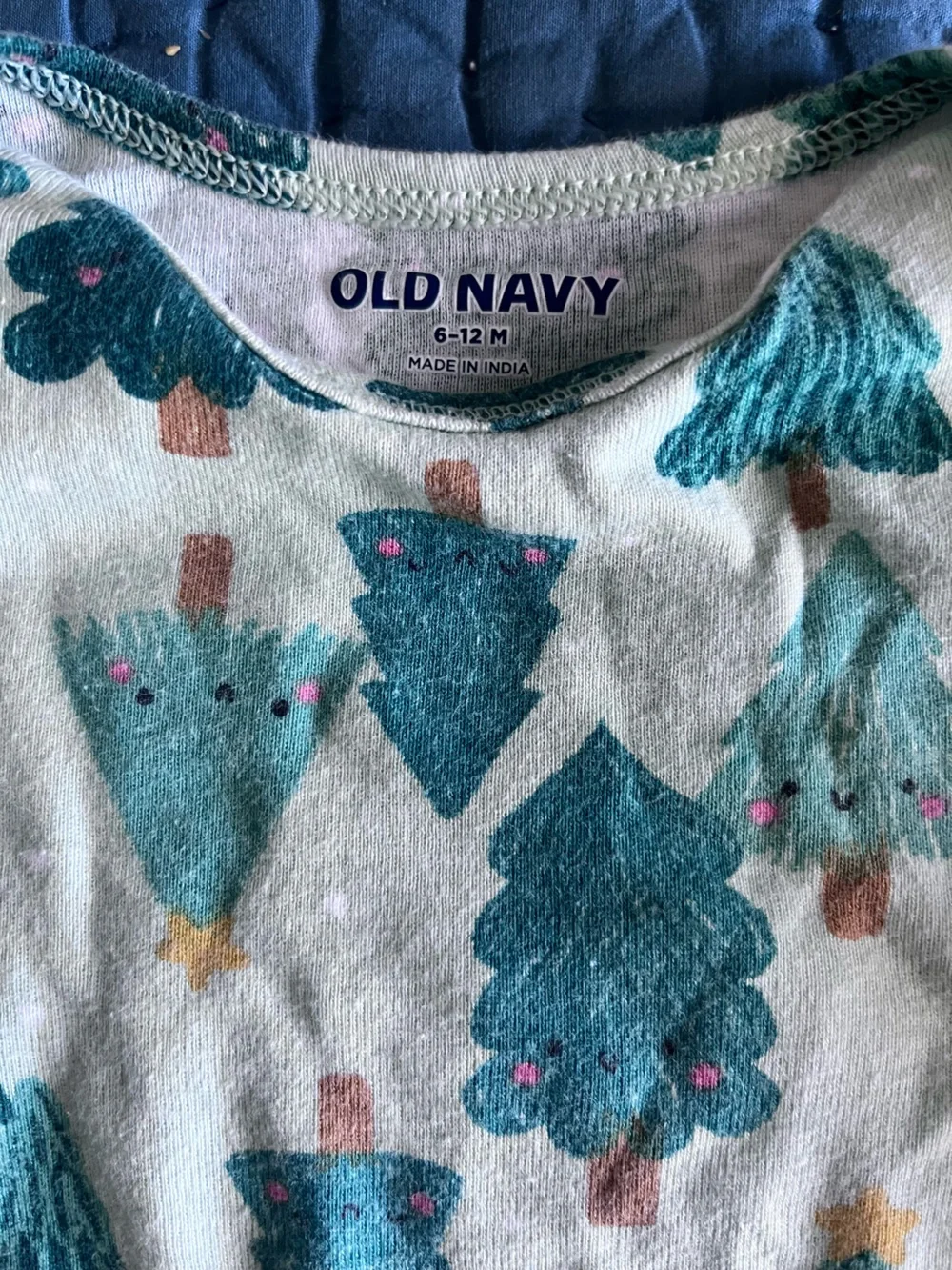 Old Navy holiday bundle of bodysuits and footed pajamas